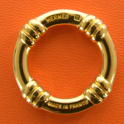 Hermes Scarf Ring Gold 3 of 5