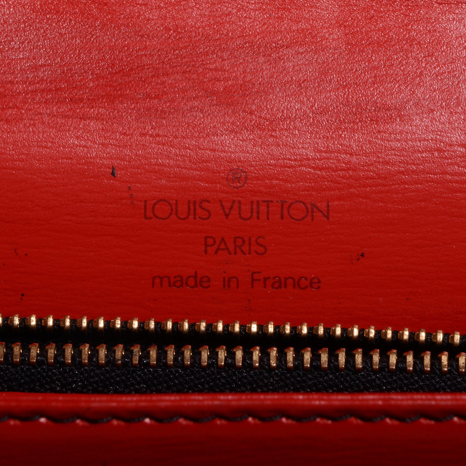 Louis Vuitton Epi Sac Friedland Black Red 6 of 8
