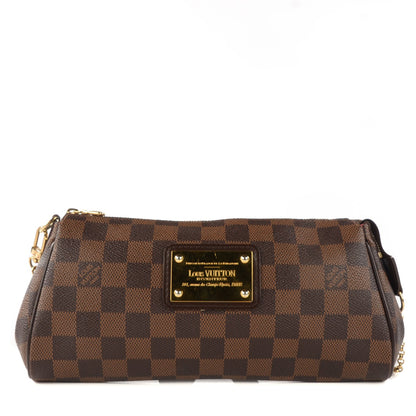 Louis Vuitton Damier Ebene Eva Clutch 1 of 7