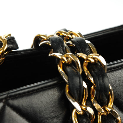 Chanel Lambskin Quilted Shoulder Bag Black 5 of 9