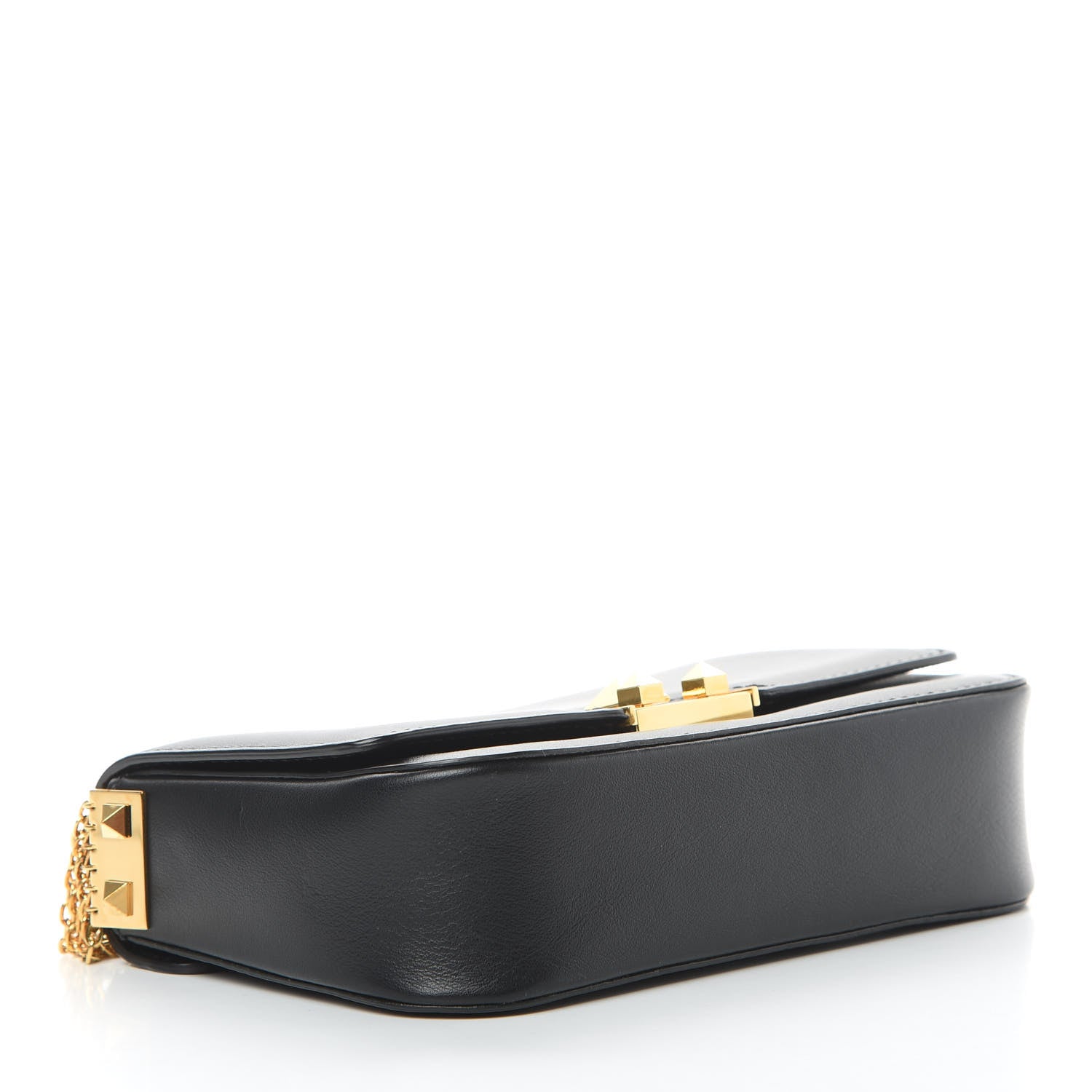 Valentino Garavani Vitello Multichain Shoulder Bag Black 4 of 11