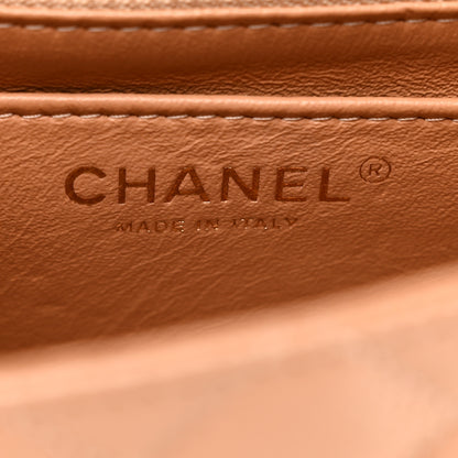 Chanel Caviar Quilted Mini Square Flap Beige 7 of 10