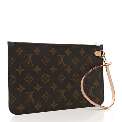Louis Vuitton Monogram Neverfull MM GM Pochette 4 of 8