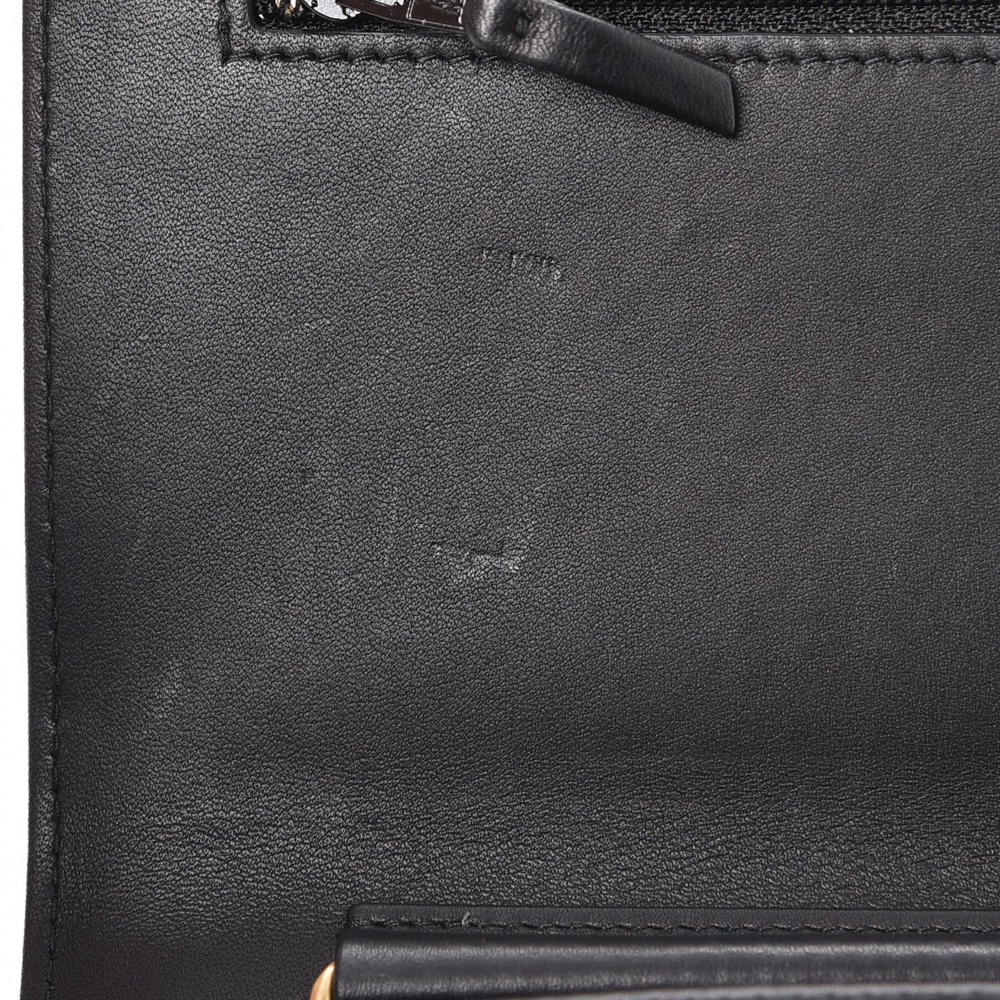 Calfskin Caviar Chevron Quilted Mixed Boy Wallet On Chain WOC Black