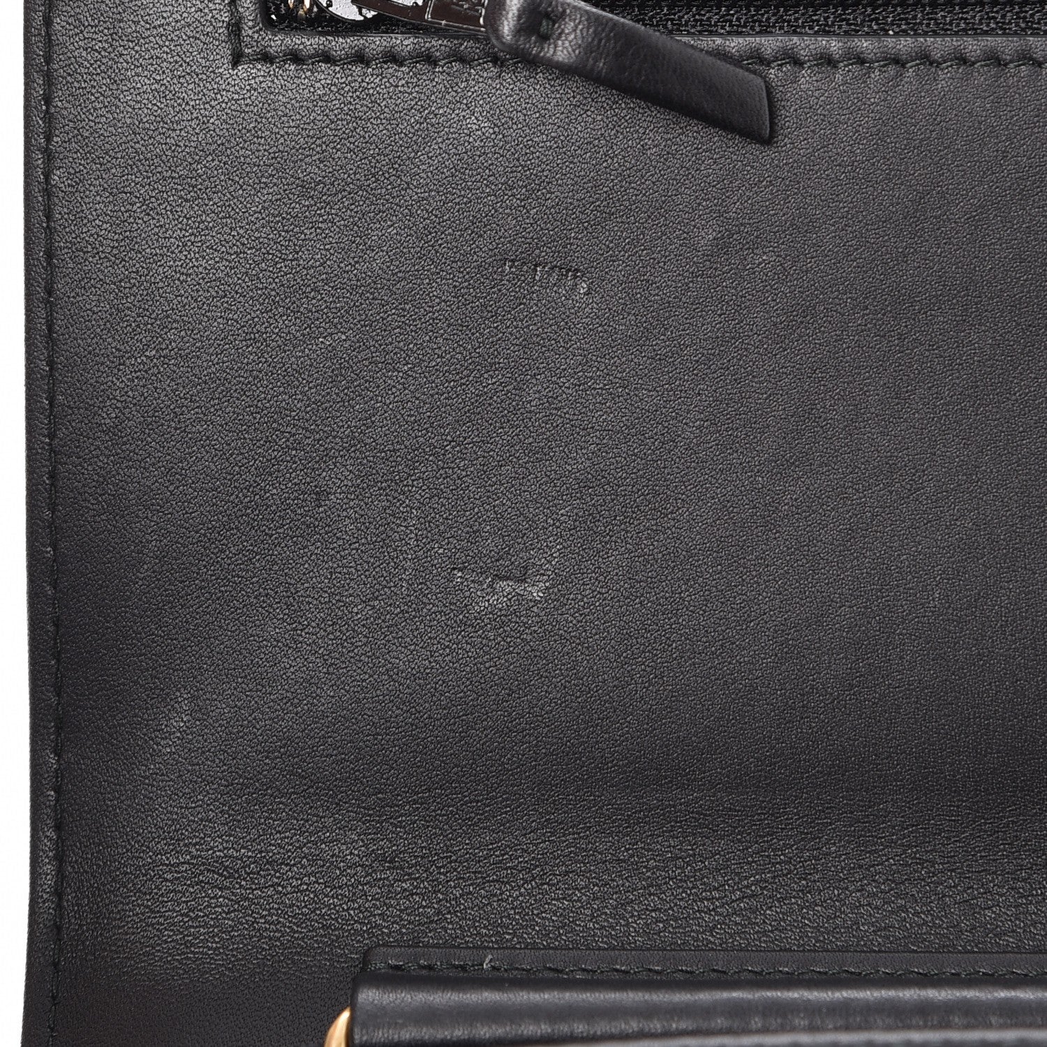 Chanel Calfskin Caviar Chevron Quilted Mixed Boy Wallet On Chain WOC Black 9 of 10