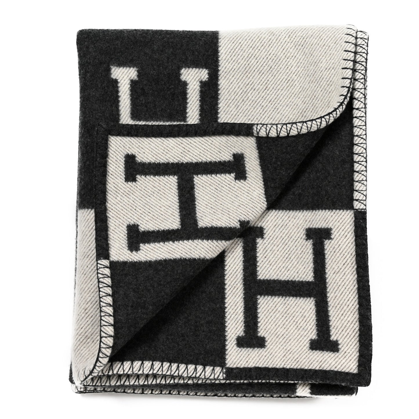 Wool Cashmere Avalon III Blanket Black