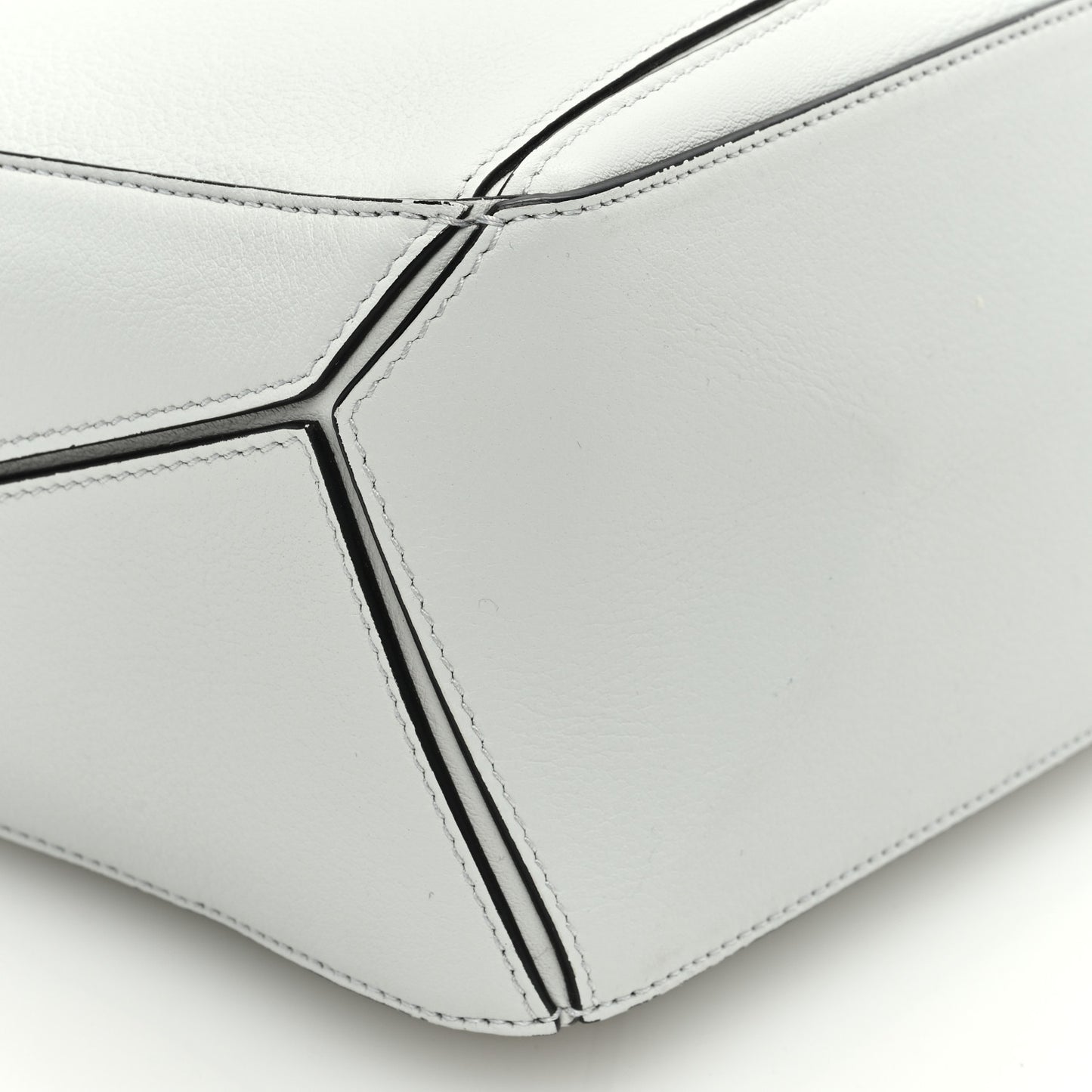 Calfskin Small Puzzle Bag Kaolin