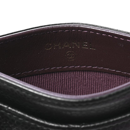 Chanel Caviar Quilted Card Holder Black 7 of 8