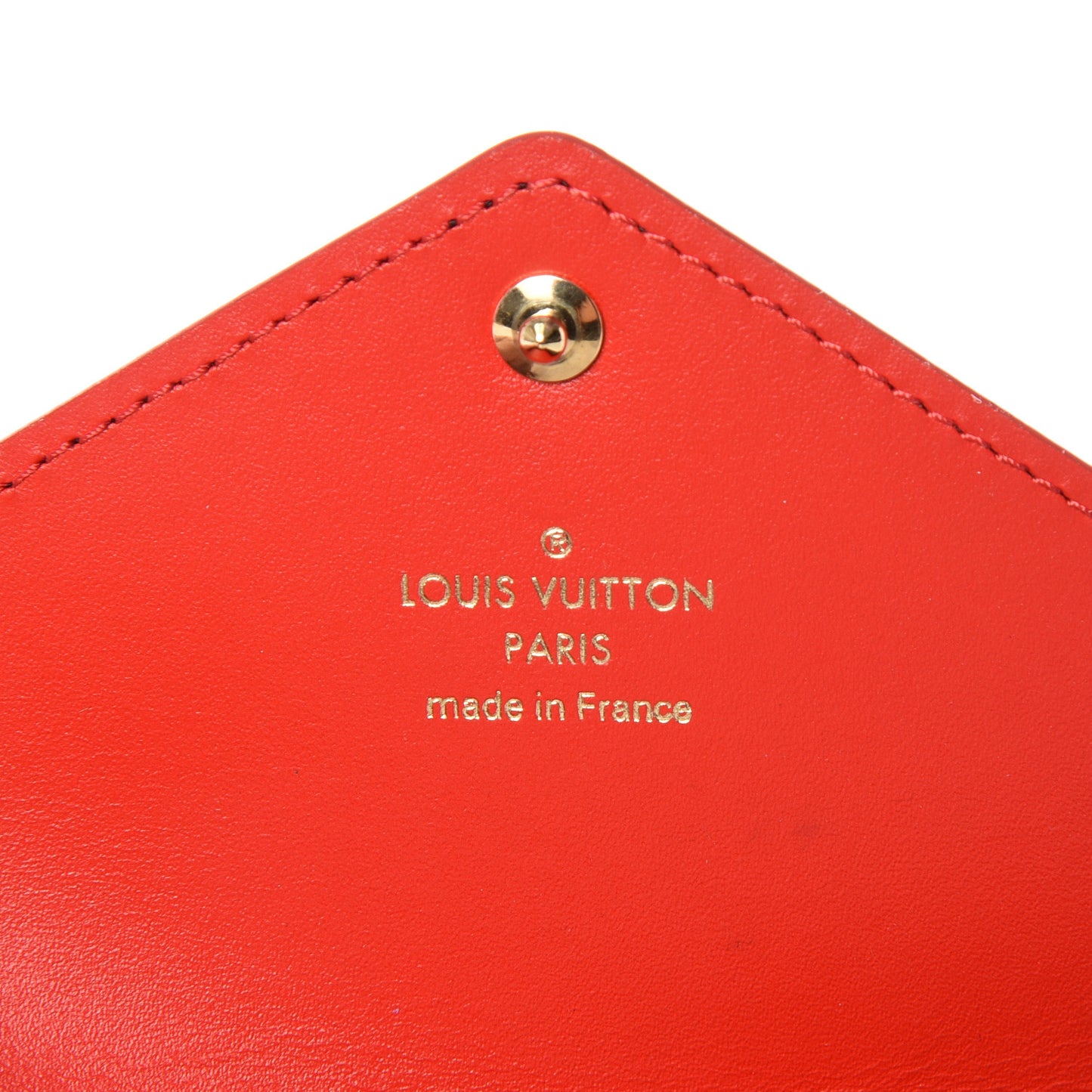 Monogram Medium Kirigami Pochette Insert Coquelicot