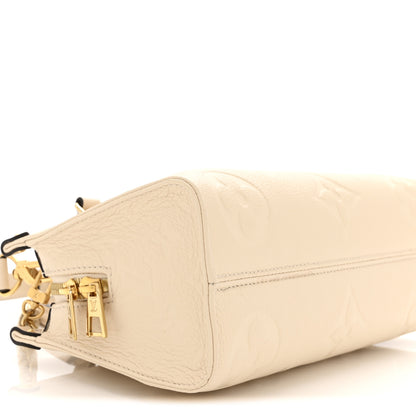 Louis Vuitton Empreinte Monogram Giant OnTheGo East West Creme 8 of 9