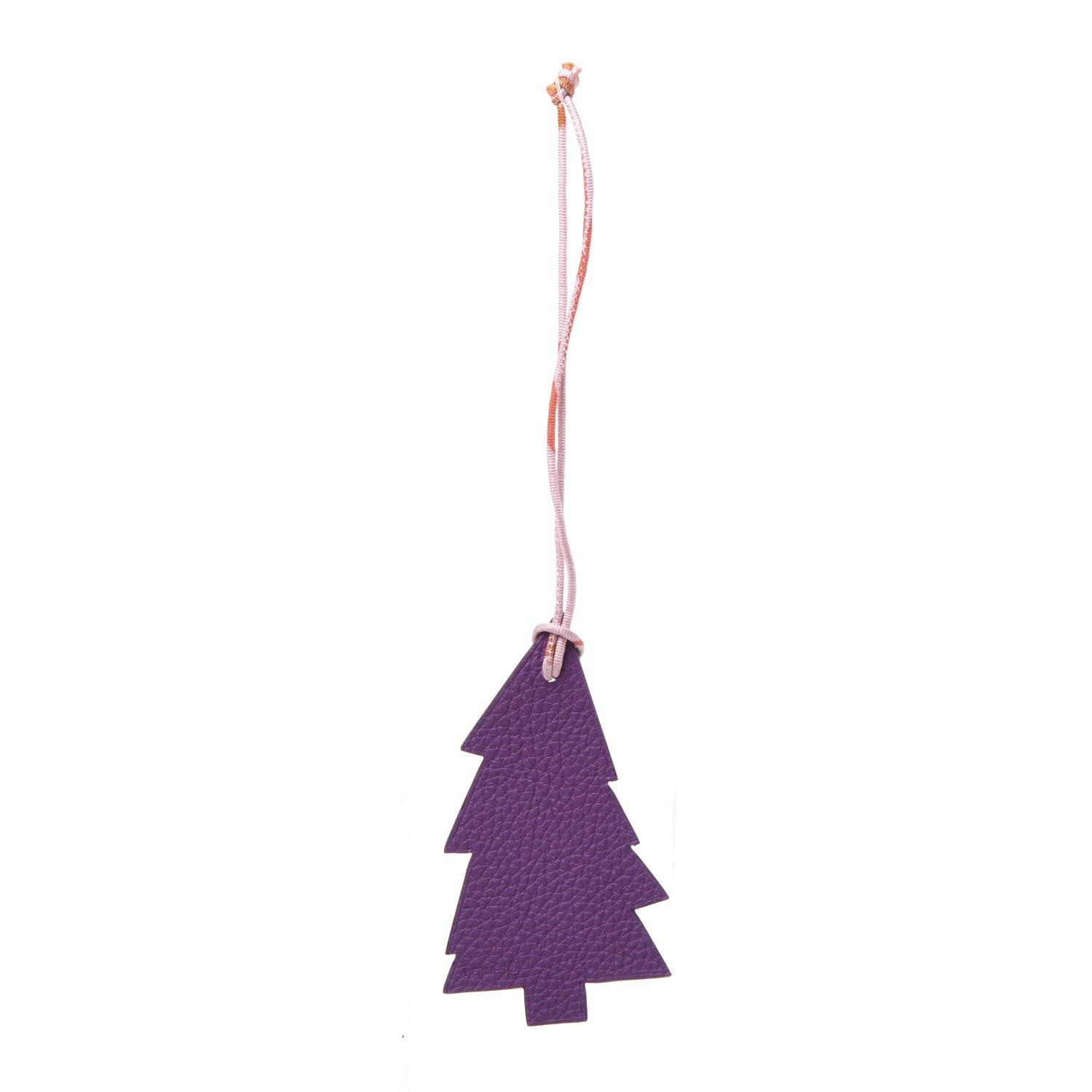 Hermes Togo Epsom Petit H Pine Tree Bag Charm 1 of 4