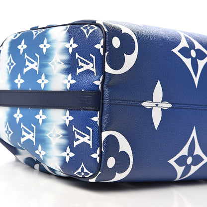 Louis Vuitton Monogram Escale Speedy Bandouliere 30 Blue 9 of 11