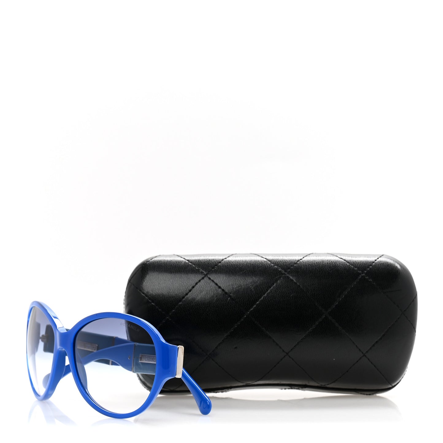 Acetate CC Logo Sunglasses 5229Q Blue