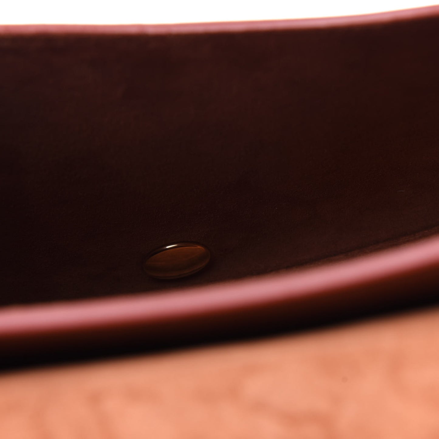 Box Calfskin Medium Bobby Flap Dark Tan