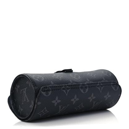 Louis Vuitton Monogram Eclipse 3 Watch Travel Case 4 of 8