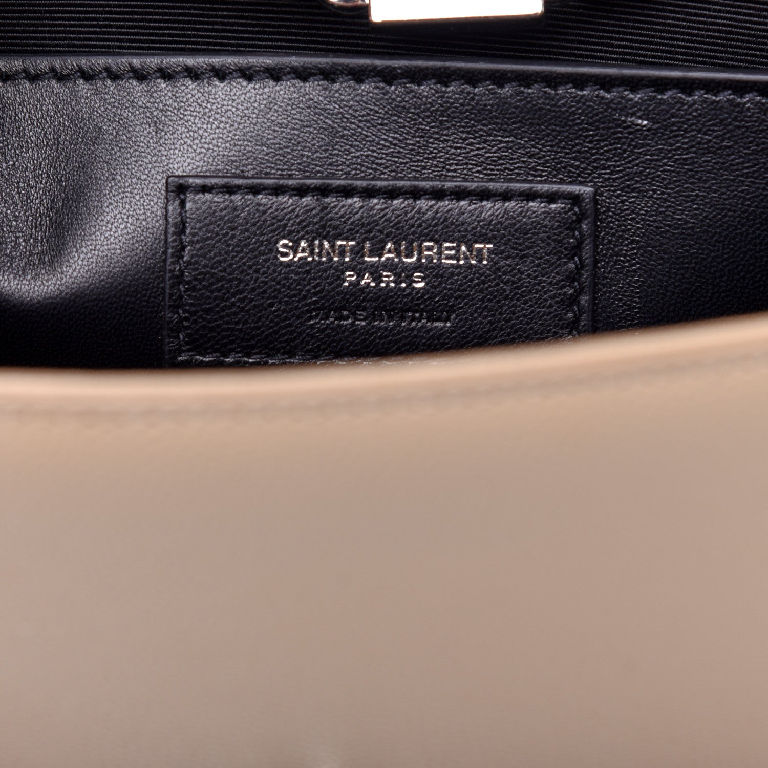 Saint Laurent Grain De Poudre Small Monogram Kate Satchel Nude Powder 8 of 10