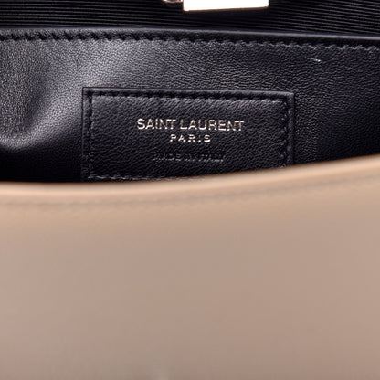 Saint Laurent Grain De Poudre Small Monogram Kate Satchel Nude Powder 8 of 10
