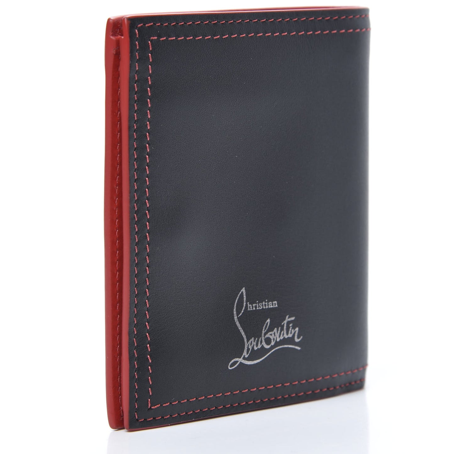Calfskin Bi-Fold Wallet Black