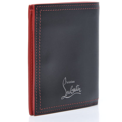 Christian Louboutin Calfskin Bi-Fold Wallet Black 3 of 10