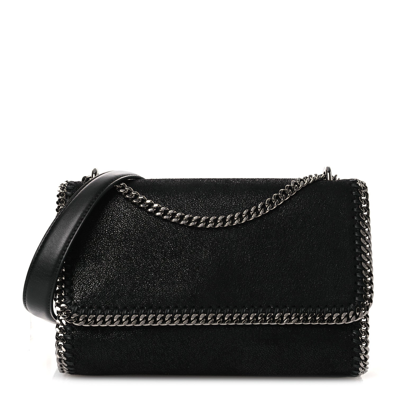 Stella McCartney Shaggy Deer Falabella Messenger Black 1 of 12