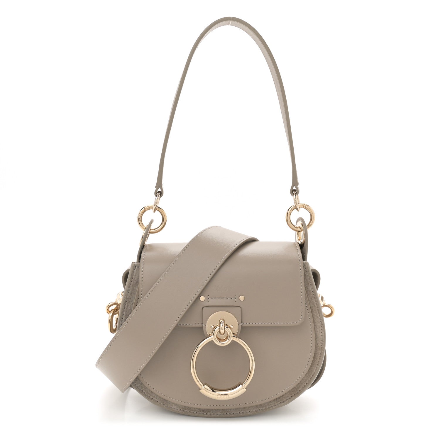 Chloe Calfskin Small Tess Bag Motty Grey 1 of 10