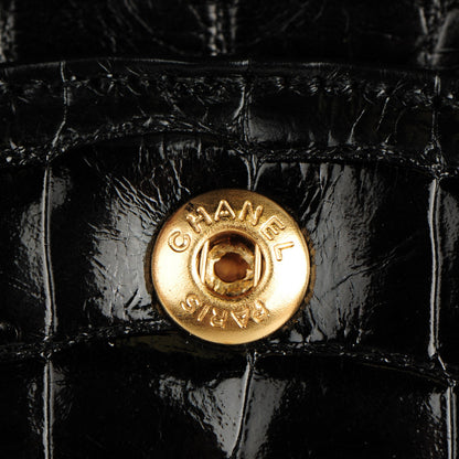 Chanel Alligator Medium Double Flap Black 13 of 13