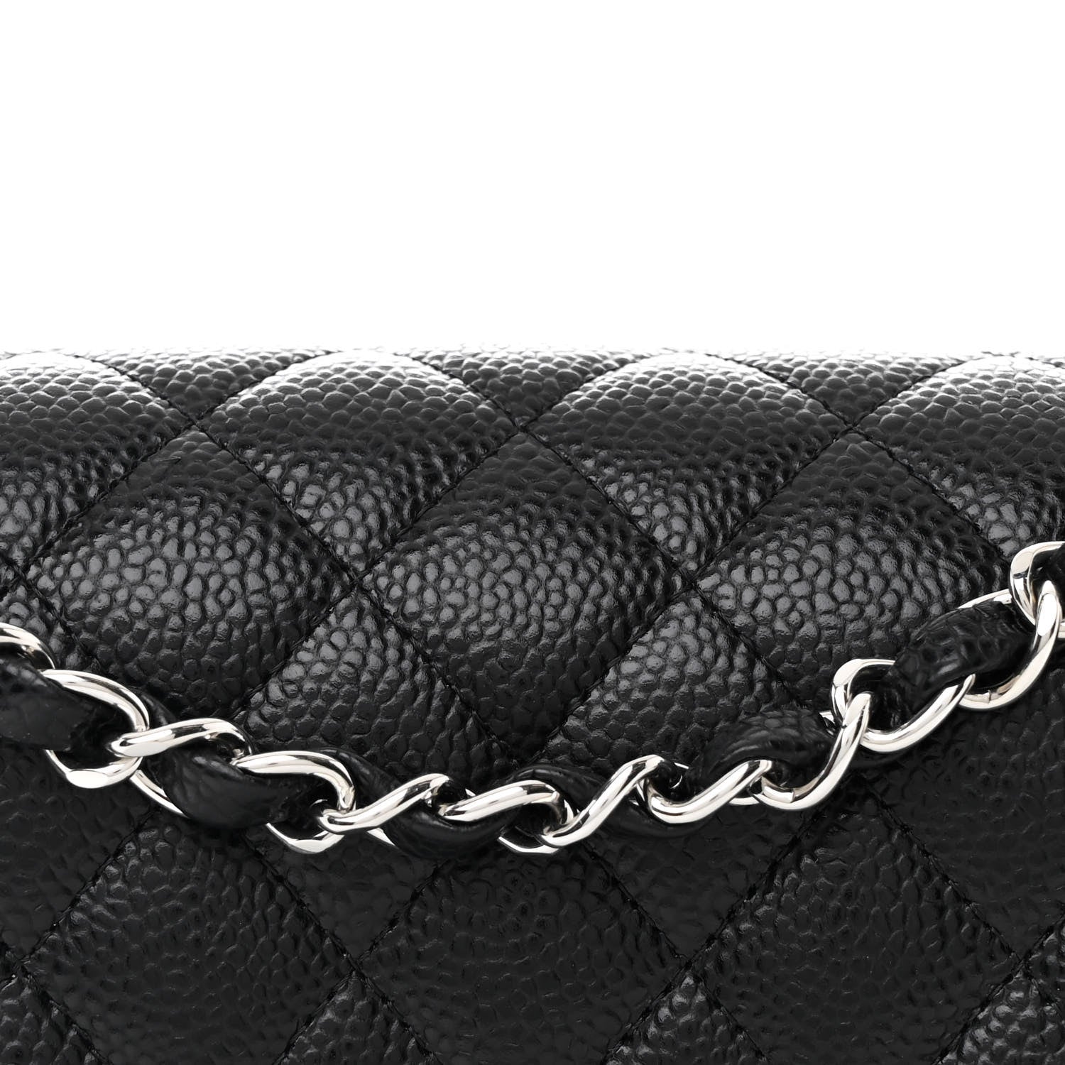 Chanel Caviar Quilted Small Double Flap Black 8 of 10