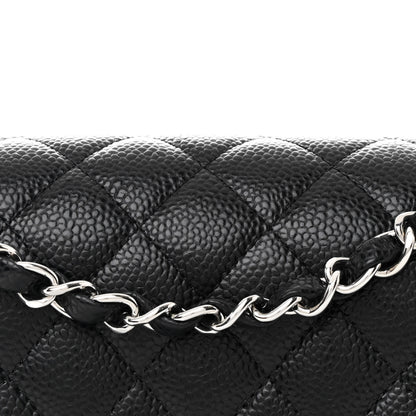 Chanel Caviar Quilted Small Double Flap Black 8 of 10