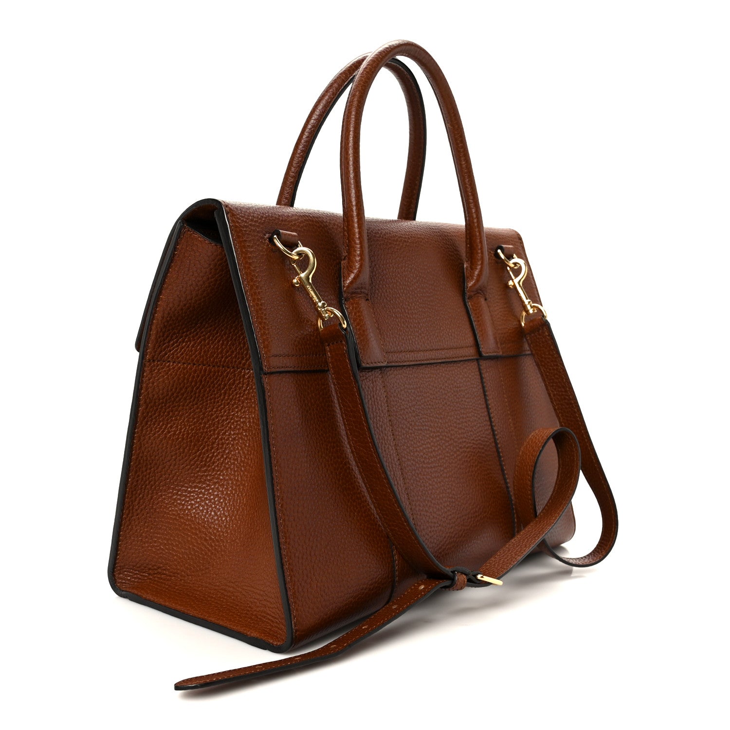 Mulberry Grain Vegetable Tanned Calfskin Bayswater Oak 3 of 13