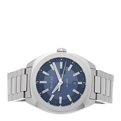 Gucci Stainless Steel 40mm GG2570 Quartz Watch Blue 2 of 5
