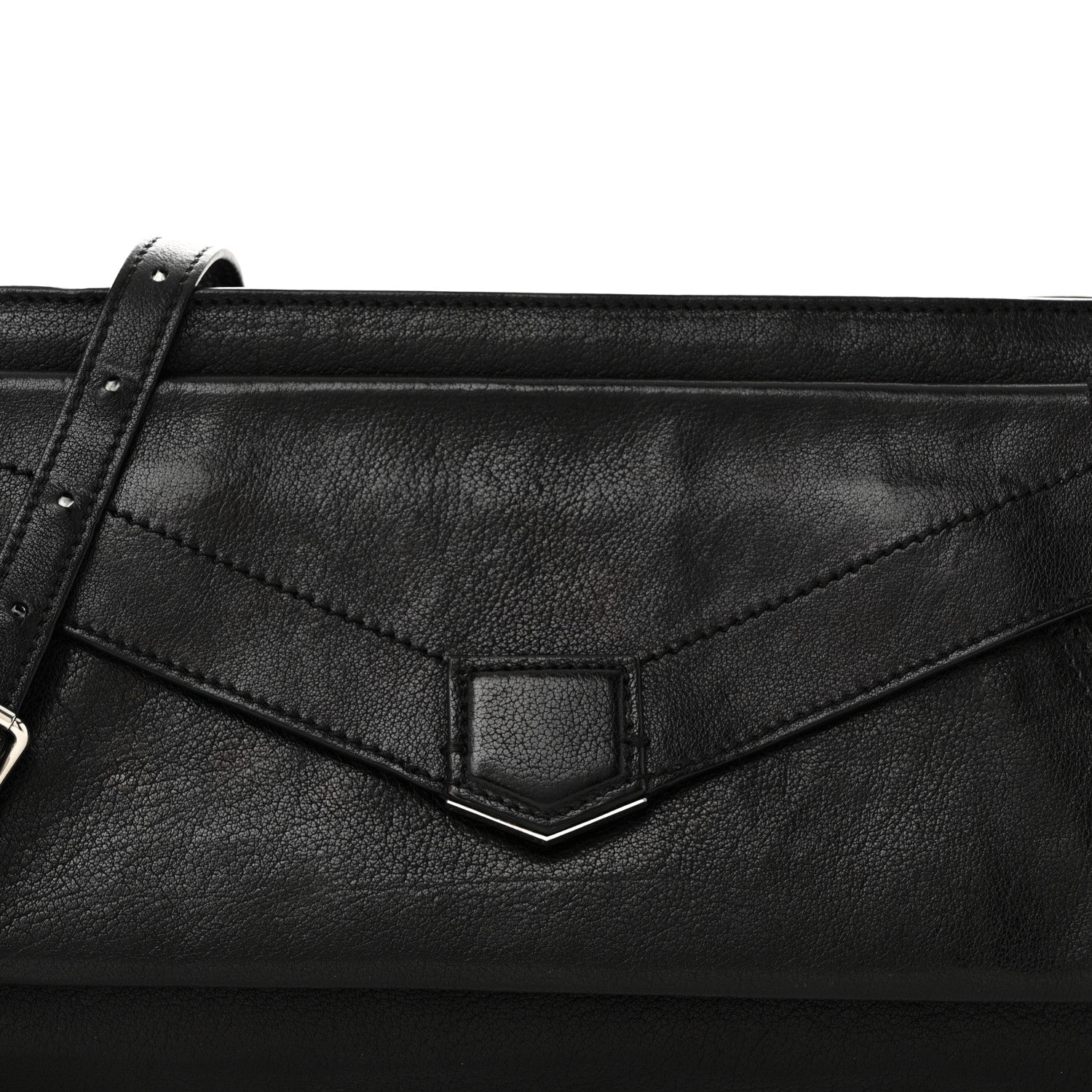 Proenza Schouler Calfskin PS13 Shoulder Bag Black 7 of 10
