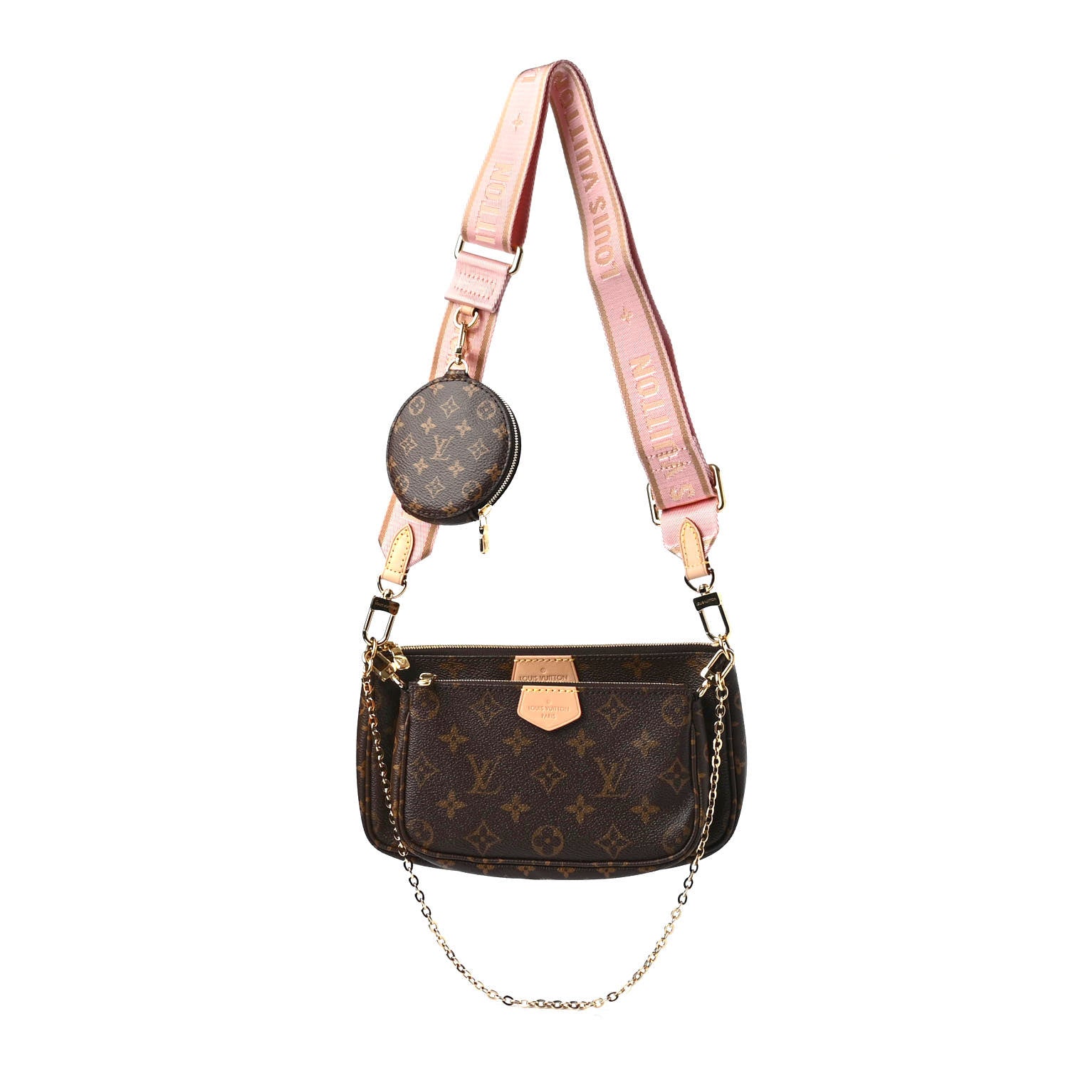 Louis Vuitton Monogram Multi Pochette Accessories Rose Clair 1 of 4