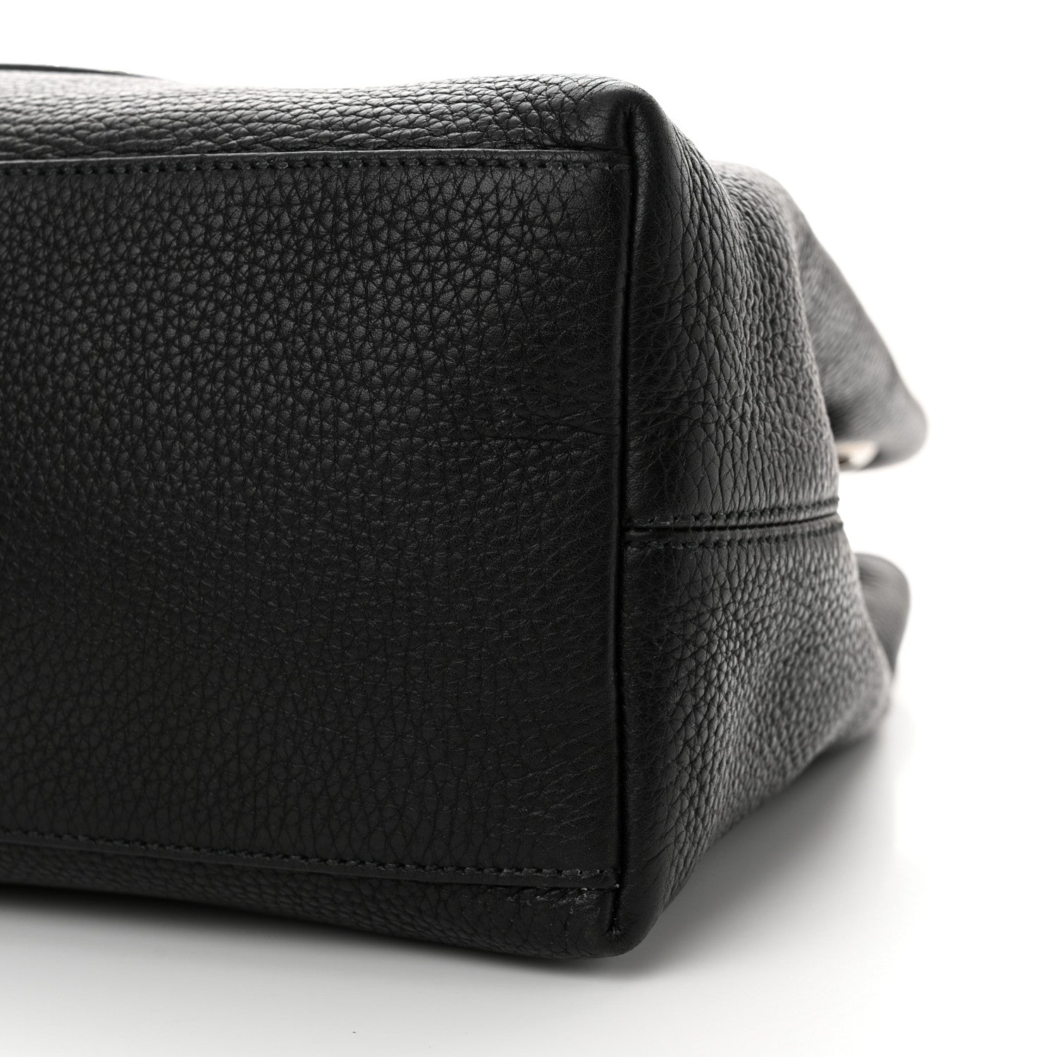 Gucci Pebbled Calfskin Studded Medium Soho Chain Shoulder Bag Black 10 of 11