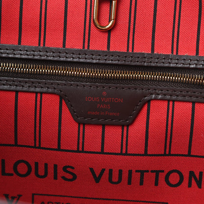 Louis Vuitton Damier Ebene Neo Neverfull MM 6 of 14