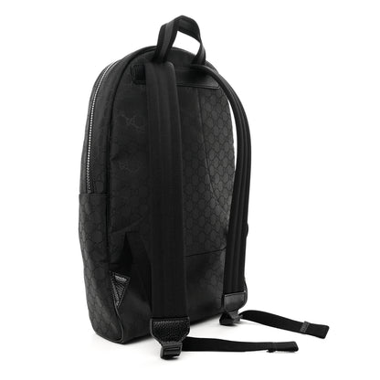 Gucci Nylon Monogram Slim Backpack Black 3 of 10