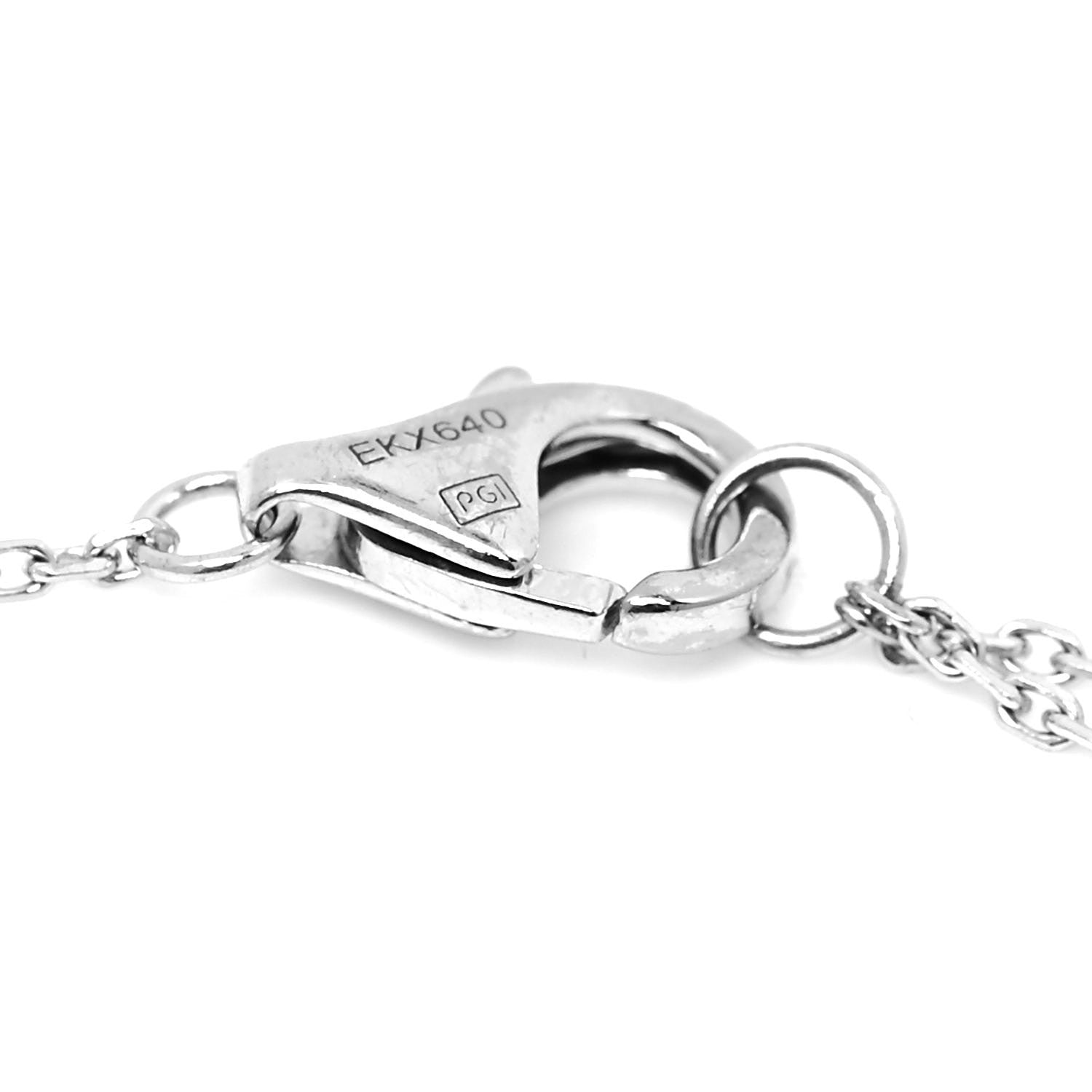Cartier 18K White Gold Diamond XS D'Amour Bracelet 3 of 5