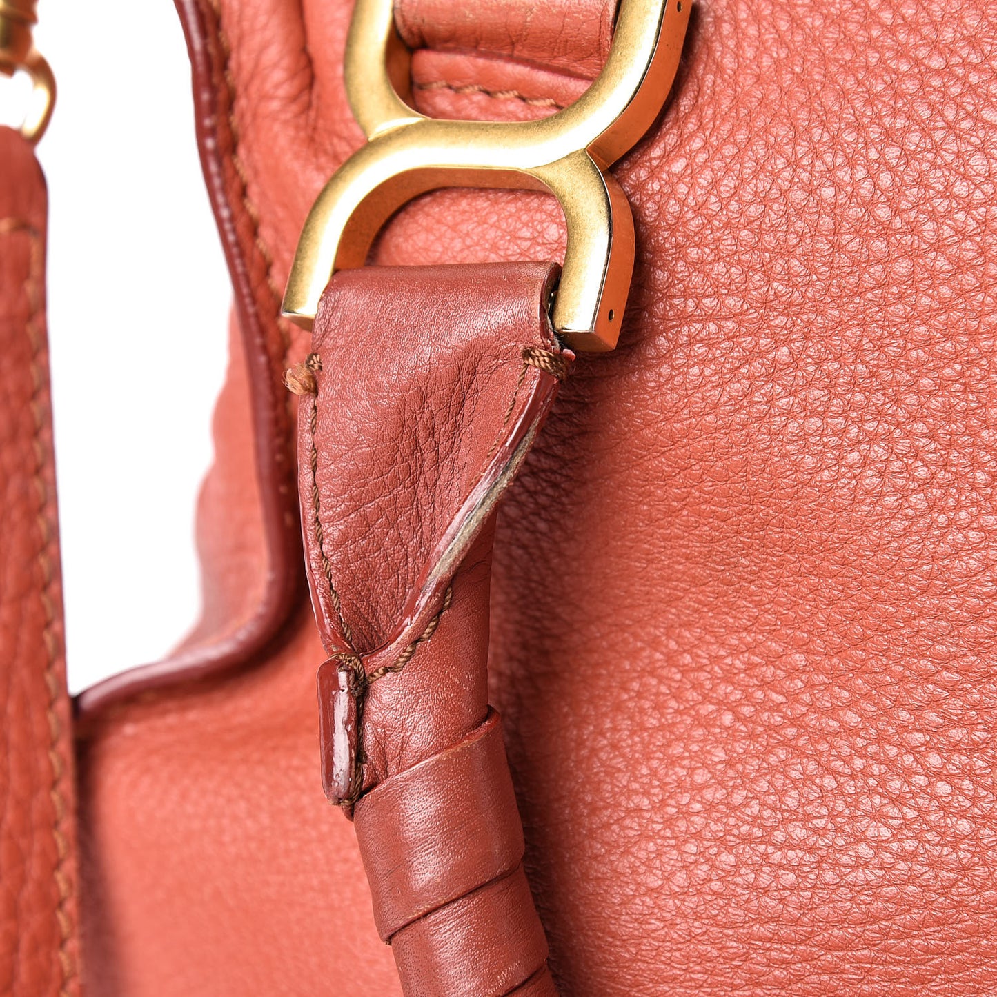 Calfskin Medium Marcie Satchel Clay
