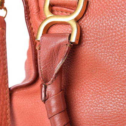 Chloe Calfskin Medium Marcie Satchel Clay 21 of 23