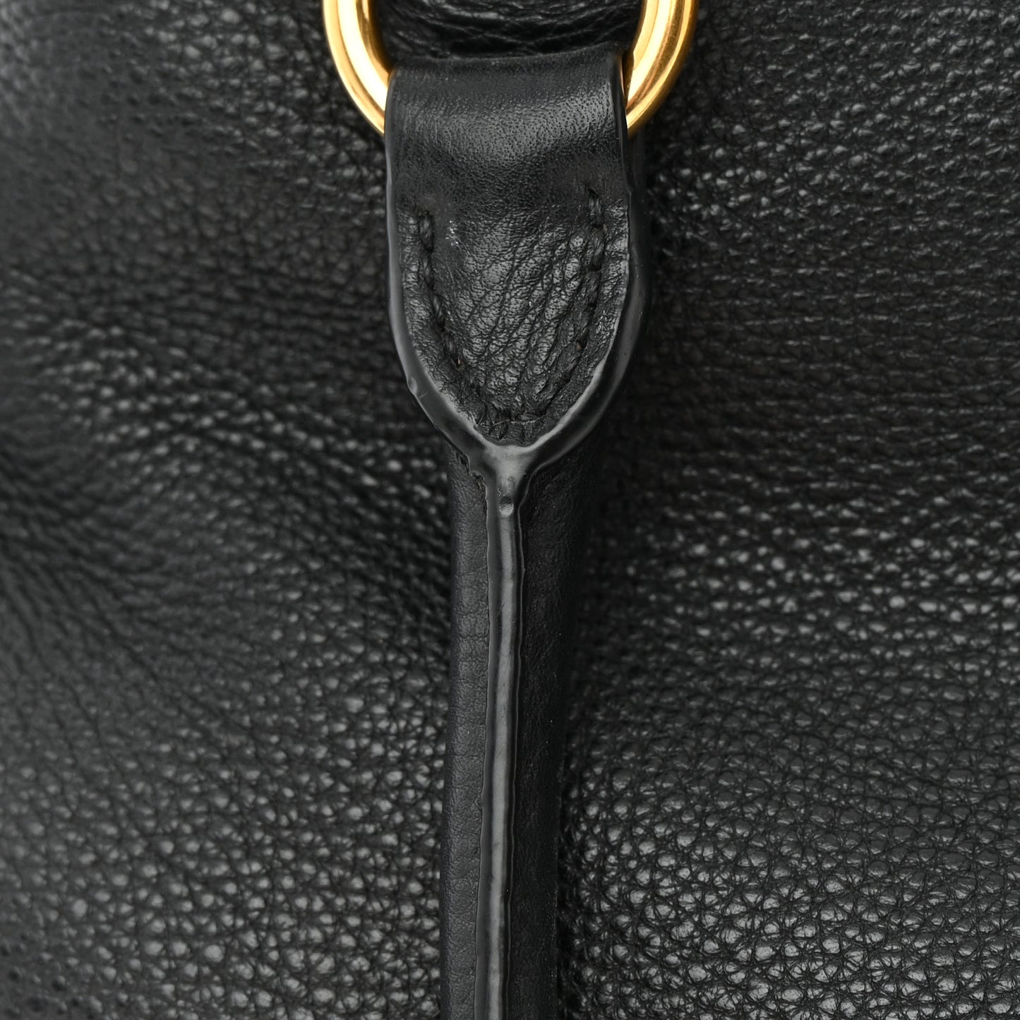 Vitello Daino Tote Nero Black