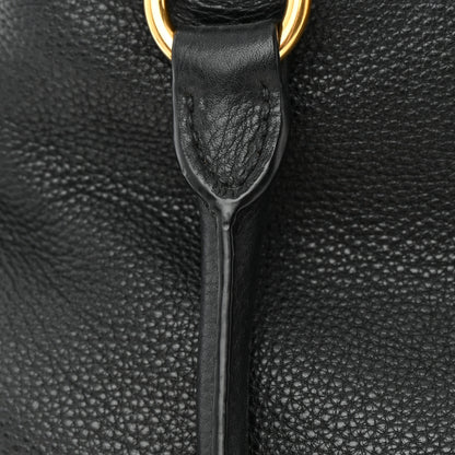 Prada Vitello Daino Tote Nero Black 19 of 23