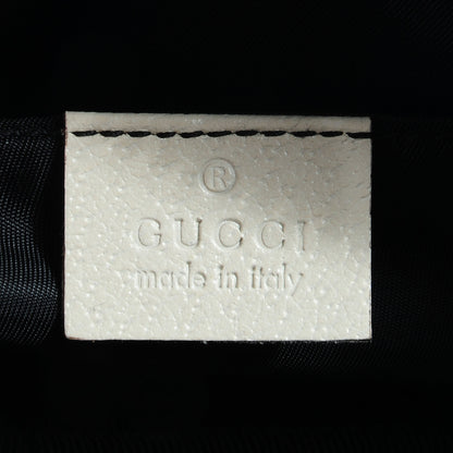 Gucci Coated Canvas Trademark Cosmetic Case Black 6 of 7