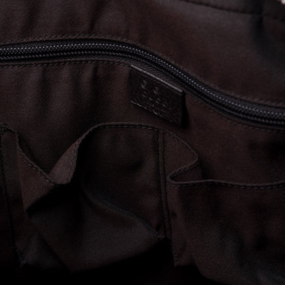 Gucci Monogram Briefcase Dark Brown 9 of 14