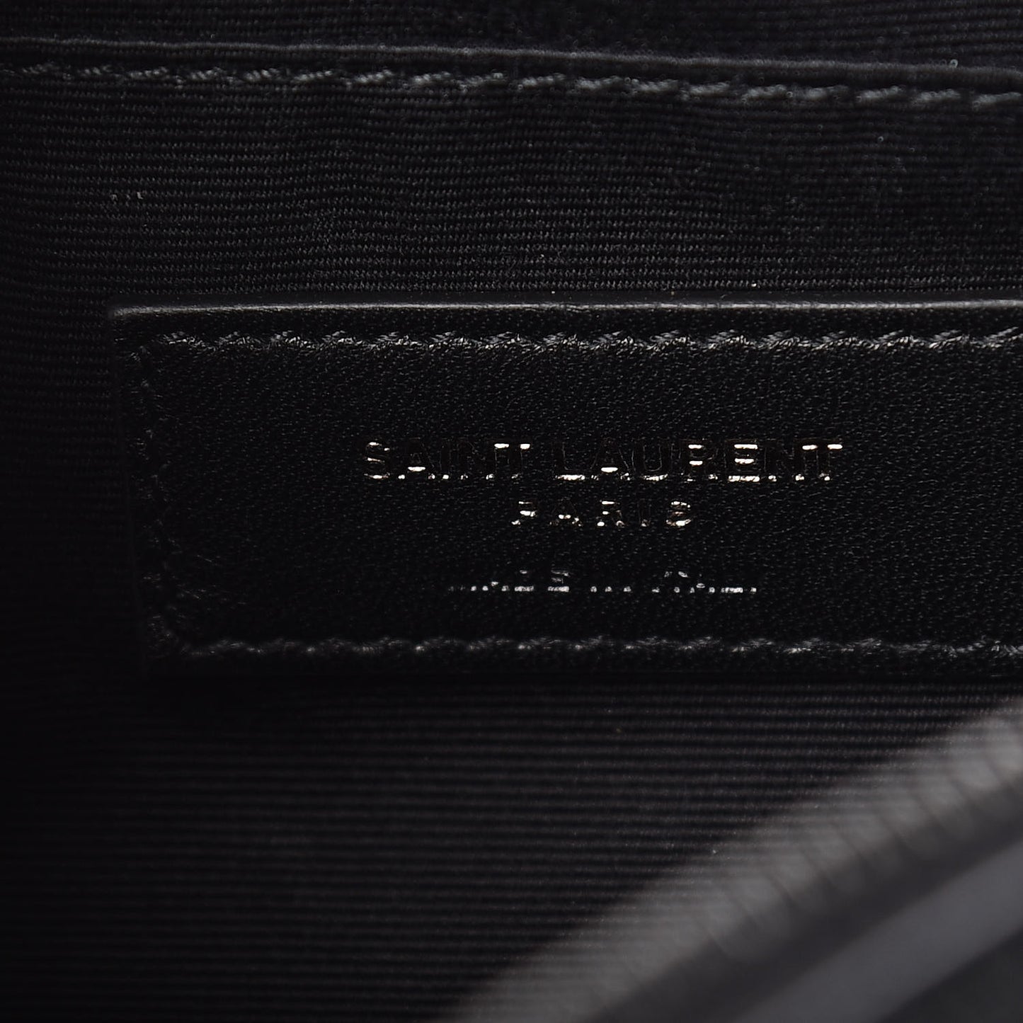 Calfskin Matelasse Monogram Lou Belt Bag Black