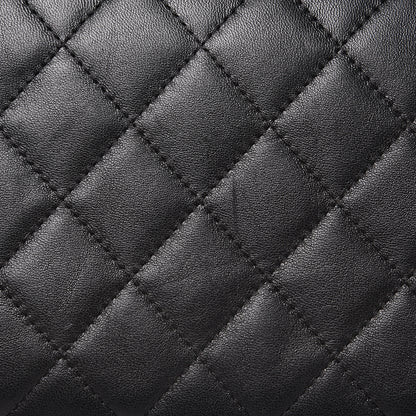 Chanel Lambskin Quilted CC Beauty Clutch Black 7 of 10