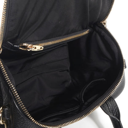 Alexander Wang Pebbled Leather Rockie Black w Pale Gold Hardware 5 of 6