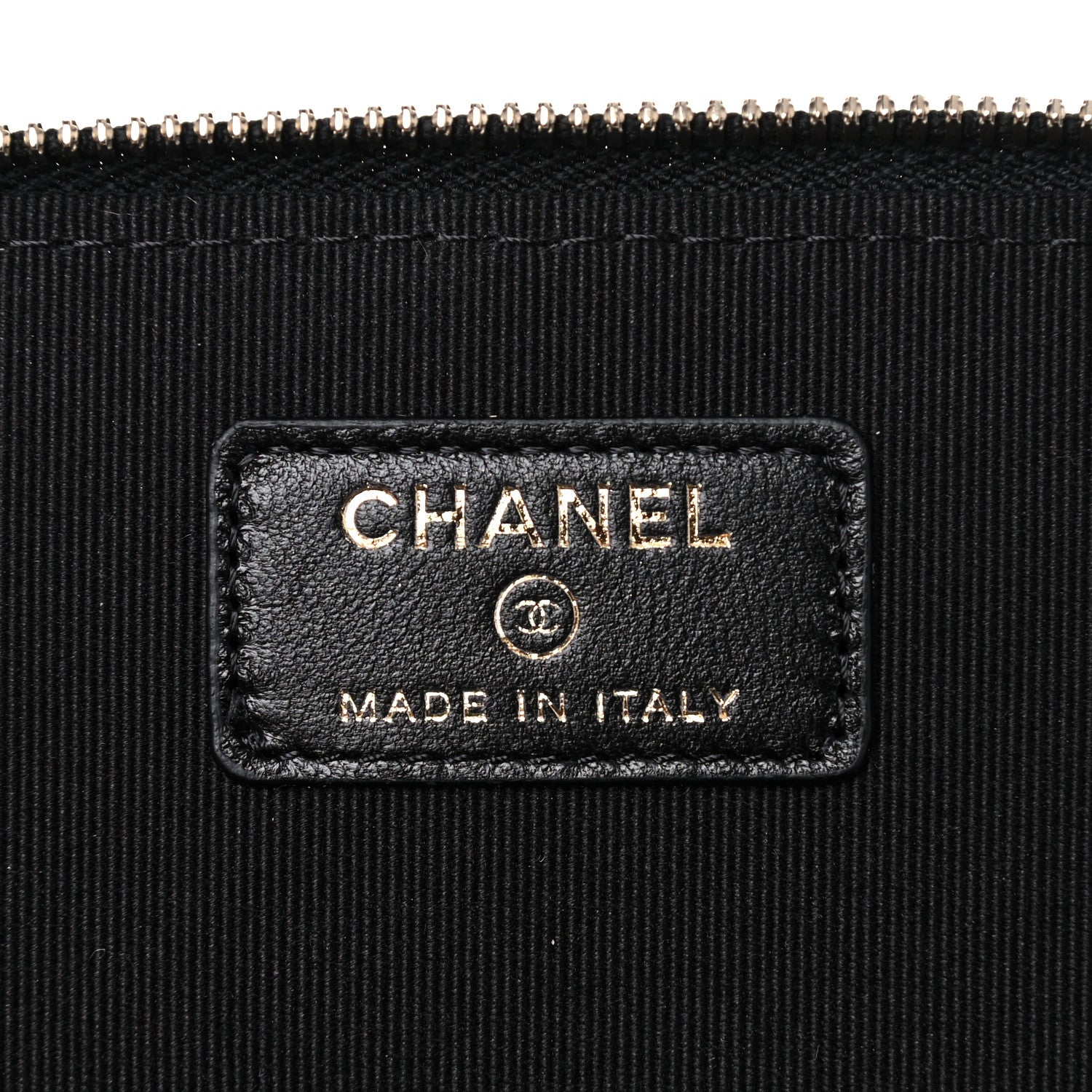 Chanel Lambskin Quilted Small Top Handle Vanity Case With Chain Black 6 of 10