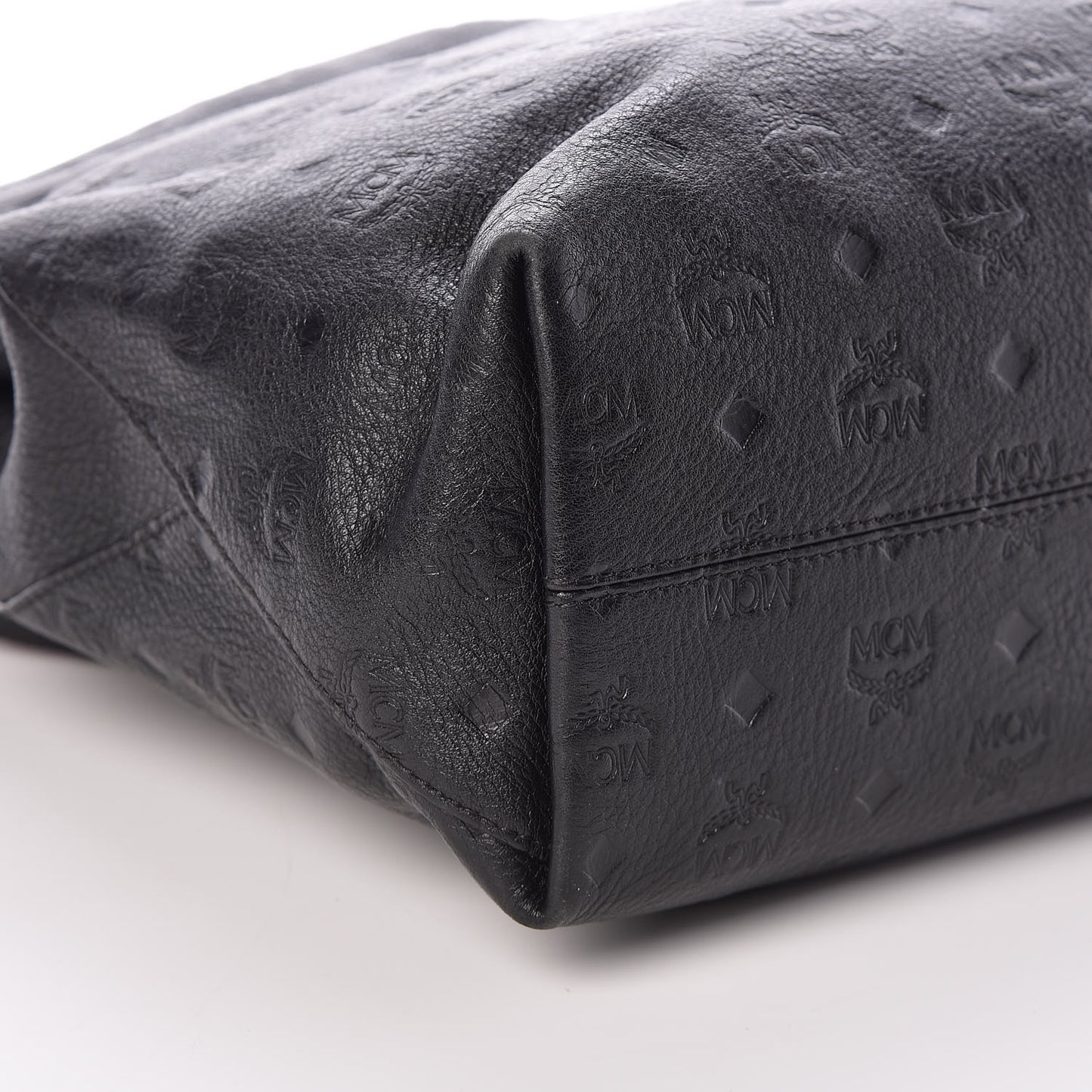 Calfskin Ottomar Monogram Medium Klara Hobo Black