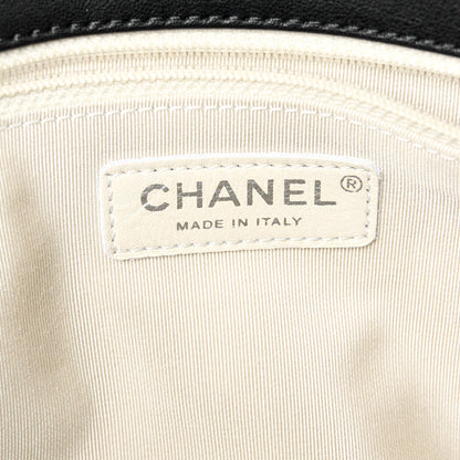 Chanel Washed Lambskin Quilted Maxi Chain Around Flap Black 6 of 11