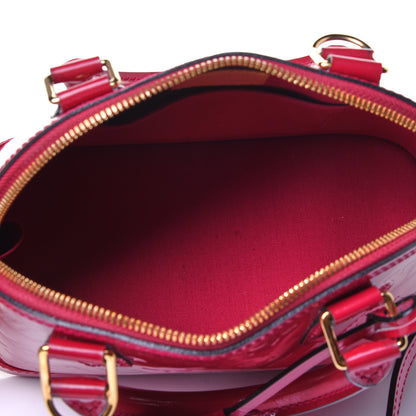 Louis Vuitton Vernis Alma BB Rose Indien 8 of 19