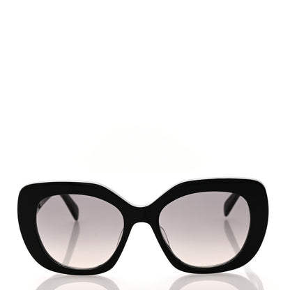 Celine Acetate Triomphe 01 Square Sunglasses CL 40226U Black 2 of 7